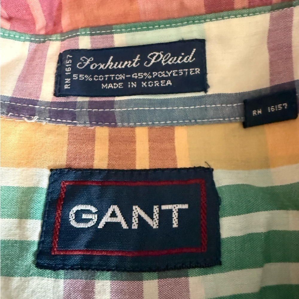 Gant Short Sleeve Shirt Mens Large by gant - Picture 9 of 11